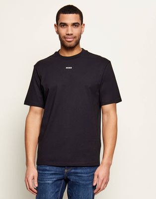 HUGO - T-shirt męski na lato ze sklepu: Gomez Fashion Store w kategorii: T-shirty męskie - zdjęcie 874714-BD9-10338_BU232M000004001