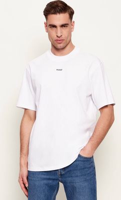 T-shirt męski na wiosnę HUGO ze sklepu: Gomez Fashion Store w kategorii: T-shirty męskie - zdjęcie 874714-BD9-10338_BU232M000004100