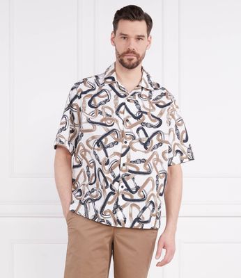 Koszula męska na lato BOSS ORANGE ze sklepu: Gomez Fashion Store w kategorii: Koszule męskie - zdjęcie 874714-BD9-10338_BO232M000014102