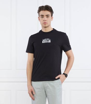 T-shirt męski Calvin Klein ze sklepu: Gomez Fashion Store w kategorii: T-shirty męskie - zdjęcie 874714-BD9-10338_CK232M000045A23