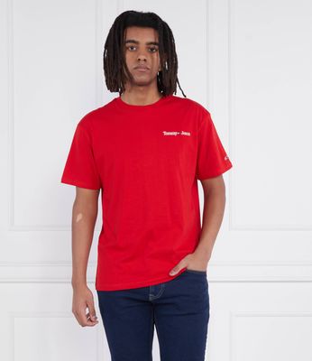 T-shirt męski casual Tommy Jeans ze sklepu: Gomez Fashion Store w kategorii: T-shirty męskie - zdjęcie 874714-BD9-10338_TM232M000037D94