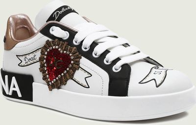 Trampki damskie Dolce & Gabbana ze sklepu: Gomez Fashion Store w kategorii: Trampki damskie - zdjęcie 874714-BD9-10338_DG232W000003206