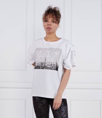 Bluzka damska na wiosnę SILVIAN HEACH ze sklepu: Gomez Fashion Store w kategorii: Bluzki damskie - zdjęcie 874714-BD9-10338_SH231W000017129