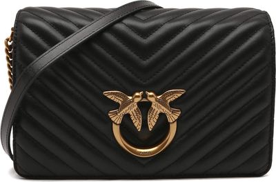 Pinko - Listonoszka elegancka ze sklepu: Gomez Fashion Store w kategorii: Listonoszki - zdjęcie 874714-BD9-10338_PI231W000149582