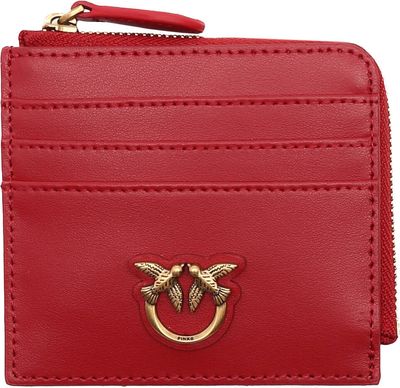 Portfel damski na jesień Pinko ze sklepu: Gomez Fashion Store w kategorii: Portfele damskie - zdjęcie 874714-BD9-10338_PI232W000068926