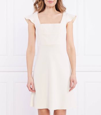 Pinko - Sukienka trapezowa ze sklepu: Gomez Fashion Store w kategorii: Sukienki - zdjęcie 874714-BD9-10338_PI232W000098933