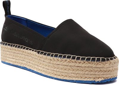 Espadryle damskie casual Calvin Klein Jeans ze sklepu: Gomez Fashion Store w kategorii: Espadryle damskie - zdjęcie 874714-BD9-10338_CJ232W000056175