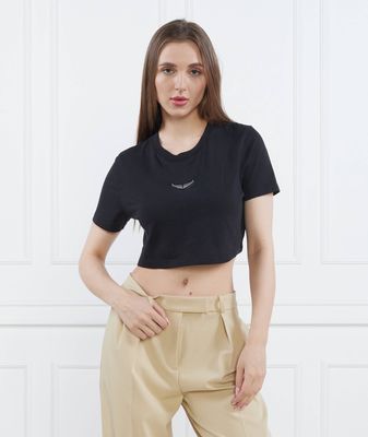 Bluzka damska na zimę Zadig&Voltaire ze sklepu: Gomez Fashion Store w kategorii: Bluzki damskie - zdjęcie 874714-BD9-10338_ZV232W000008007