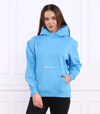 Bluza damska casualowa Calvin Klein Jeans ze sklepu: Gomez Fashion Store w kategorii: Bluzy damskie - zdjęcie 874714-BD9-10338_CJ232W000099276