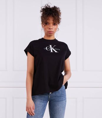 Bluzka damska młodzieżowa Calvin Klein Jeans ze sklepu: Gomez Fashion Store w kategorii: Bluzki damskie - zdjęcie 874714-BD9-10338_CJ232W000103A81