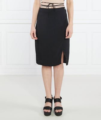 Calvin Klein Jeans - Spódnica elegancka ze sklepu: Gomez Fashion Store w kategorii: Spódnice - zdjęcie 874714-BD9-10338_CJ232W000123A81