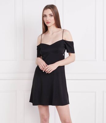 Calvin Klein Jeans - Sukienka casual ze sklepu: Gomez Fashion Store w kategorii: Sukienki - zdjęcie 874714-BD9-10338_CJ232W000131A81