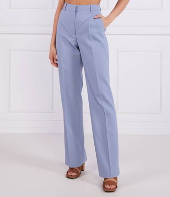 Calvin Klein - Spodnie damskie casualowe ze sklepu: Gomez Fashion Store w kategorii: Spodnie damskie - zdjęcie 874714-BD9-10338_CK232W000028368