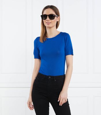 Calvin Klein - Bluzka damska ze sklepu: Gomez Fashion Store w kategorii: Bluzki damskie - zdjęcie 874714-BD9-10338_CK232W000033366