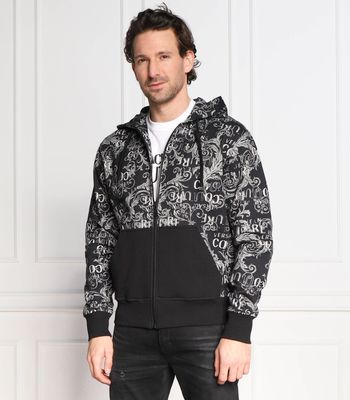Bluza męska w stylu młodzieżowym Versace Jeans Couture ze sklepu: Gomez Fashion Store w kategorii: Bluzy męskie - zdjęcie 874714-BD9-10338_VR232M000068899