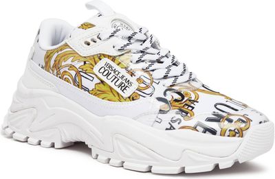 Buty sportowe damskie casualowe na wiosnę Versace Jeans Couture ze sklepu: Gomez Fashion Store w kategorii: Buty sportowe damskie - zdjęcie 874714-BD9-10338_VR232W000058A10