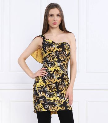 Sukienka na lato Versace Jeans Couture ze sklepu: Gomez Fashion Store w kategorii: Sukienki - zdjęcie 874714-BD9-10338_VR232W000104A06