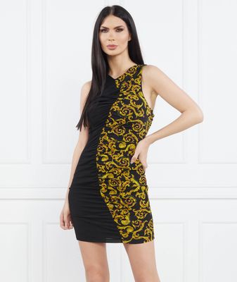 Sukienka w stylu młodzieżowym Versace Jeans Couture ze sklepu: Gomez Fashion Store w kategorii: Sukienki - zdjęcie 874714-BD9-10338_VR232W000123A06