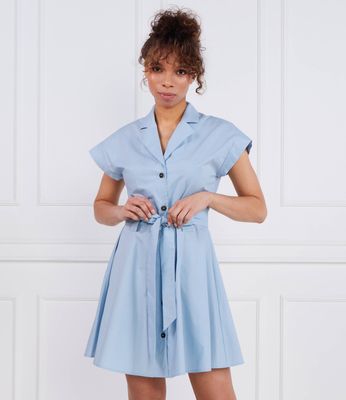 Sukienka na wiosnę Trussardi ze sklepu: Gomez Fashion Store w kategorii: Sukienki - zdjęcie 874714-BD9-10338_TJ232W000003368