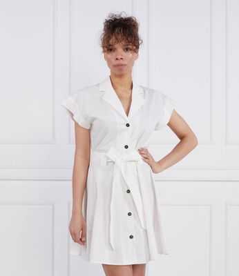 Sukienka wiosenna Trussardi ze sklepu: Gomez Fashion Store w kategorii: Sukienki - zdjęcie 874714-BD9-10338_TJ232W000003111