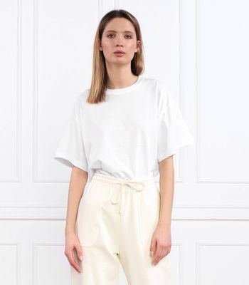 Trussardi - Bluzka damska na zimę ze sklepu: Gomez Fashion Store w kategorii: Bluzki damskie - zdjęcie 874714-BD9-10338_TJ232W000009111