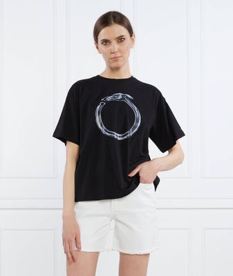 Trussardi - Bluzka damska na zimę ze sklepu: Gomez Fashion Store w kategorii: Bluzki damskie - zdjęcie 874714-BD9-10338_TJ232W000010298