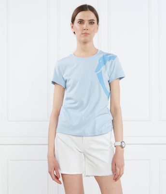 Bluzka damska na wiosnę Trussardi ze sklepu: Gomez Fashion Store w kategorii: Bluzki damskie - zdjęcie 874714-BD9-10338_TJ232W000011368