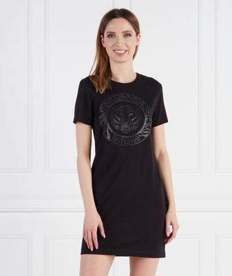 Sukienka w stylu młodzieżowym Just Cavalli ze sklepu: Gomez Fashion Store w kategorii: Sukienki - zdjęcie 874714-BD9-10338_CA232W000035899