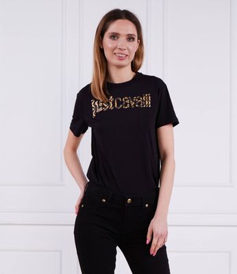 Bluzka damska w stylu młodzieżowym Just Cavalli ze sklepu: Gomez Fashion Store w kategorii: Bluzki damskie - zdjęcie 874714-BD9-10338_CA232W000057009