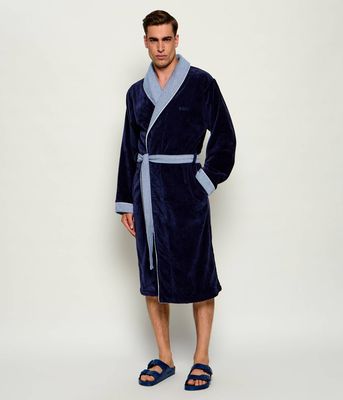 Szlafrok damski BOSS BLACK ze sklepu: Gomez Fashion Store w kategorii: Szlafroki damskie - zdjęcie 874714-BD9-10338_BB225M000418A83