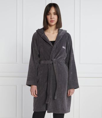 Szlafrok damski BOSS BLACK ze sklepu: Gomez Fashion Store w kategorii: Szlafroki damskie - zdjęcie 874714-BD9-10338_BB225W000133A91