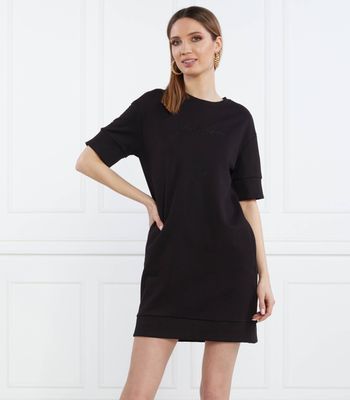 Sukienka wiosenna Armani Exchange ze sklepu: Gomez Fashion Store w kategorii: Sukienki - zdjęcie 874714-BD9-10338_AX232W000056102