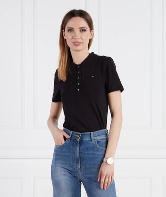 Bluzka damska na wiosnę casual Tommy Hilfiger ze sklepu: Gomez Fashion Store w kategorii: Bluzki damskie - zdjęcie 874714-BD9-10338_TH232W000088D12