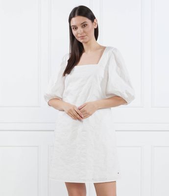 Sukienka na wiosnę Tommy Hilfiger ze sklepu: Gomez Fashion Store w kategorii: Sukienki - zdjęcie 874714-BD9-10338_TH232W000141H83