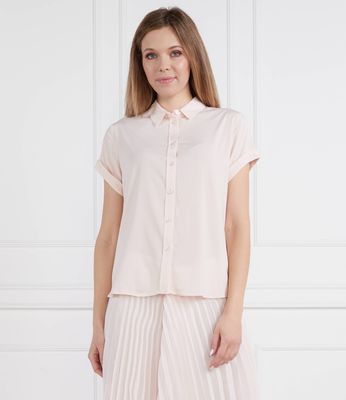Koszula damska na wiosnę elegancka Samsøe Samsøe ze sklepu: Gomez Fashion Store w kategorii: Koszule damskie - zdjęcie 874714-BD9-10338_SS232W000002022