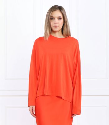 Bluzka damska casualowa Samsøe Samsøe ze sklepu: Gomez Fashion Store w kategorii: Bluzki damskie - zdjęcie 874714-BD9-10338_SS232W000007027