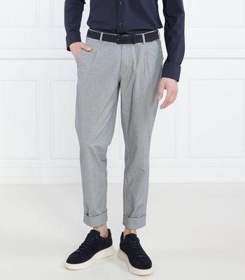 Spodnie męskie klasyczny BOSS BLACK ze sklepu: Gomez Fashion Store w kategorii: Spodnie męskie - zdjęcie 874714-BD9-10338_BB232M000152404