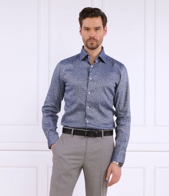 Koszula męska wiosenna BOSS BLACK ze sklepu: Gomez Fashion Store w kategorii: Koszule męskie - zdjęcie 874714-BD9-10338_BB232M000204404