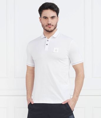 Armani Exchange - T-shirt męski na wiosnę casual ze sklepu: Gomez Fashion Store w kategorii: T-shirty męskie - zdjęcie 874714-BD9-10338_AX232M000235100