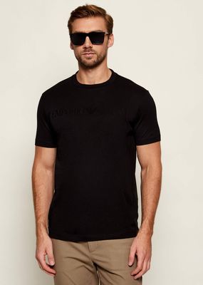 T-shirt męski na wiosnę Emporio Armani ze sklepu: Gomez Fashion Store w kategorii: T-shirty męskie - zdjęcie 874714-BD9-10338_EA232M000107G94