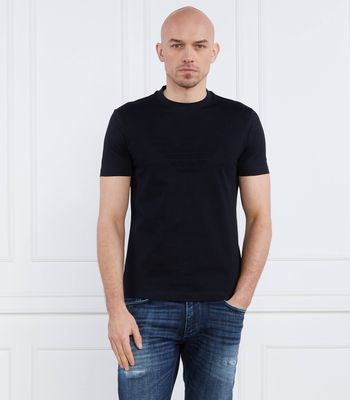 T-shirt męski na lato Emporio Armani ze sklepu: Gomez Fashion Store w kategorii: T-shirty męskie - zdjęcie 874714-BD9-10338_EA232M000107H01