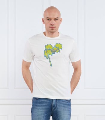 T-shirt męski Emporio Armani ze sklepu: Gomez Fashion Store w kategorii: T-shirty męskie - zdjęcie 874714-BD9-10338_EA232M000118171