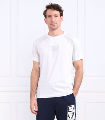 T-shirt męski wiosenny EA7 ze sklepu: Gomez Fashion Store w kategorii: T-shirty męskie - zdjęcie 874714-BD9-10338_E7232M000204100