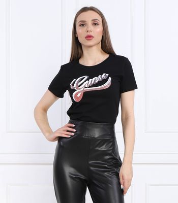 Bluzka damska młodzieżowa Guess ze sklepu: Gomez Fashion Store w kategorii: Bluzki damskie - zdjęcie 874714-BD9-10338_GJ232W000013058
