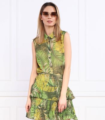 Bluzka damska na wiosnę casual Guess ze sklepu: Gomez Fashion Store w kategorii: Bluzki damskie - zdjęcie 874714-BD9-10338_GJ232W000025N35