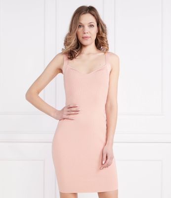 Sukienka wiosenna Guess ze sklepu: Gomez Fashion Store w kategorii: Sukienki - zdjęcie 874714-BD9-10338_GJ232W000039N57