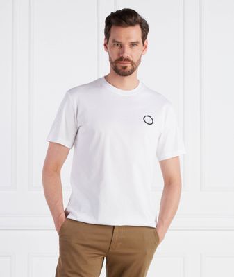 T-shirt męski na lato Trussardi ze sklepu: Gomez Fashion Store w kategorii: T-shirty męskie - zdjęcie 874714-BD9-10338_TJ232M000015311
