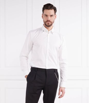 Koszula męska wiosenna HUGO ze sklepu: Gomez Fashion Store w kategorii: Koszule męskie - zdjęcie 874714-BD9-10338_BU232M000136199
