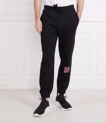 Spodnie męskie jesienne casual HUGO ze sklepu: Gomez Fashion Store w kategorii: Spodnie męskie - zdjęcie 874714-BD9-10338_BU232M000217001