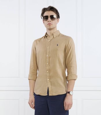 Koszula męska na lato Polo Ralph Lauren ze sklepu: Gomez Fashion Store w kategorii: Koszule męskie - zdjęcie 874714-BD9-10338_PR232M000060ML3